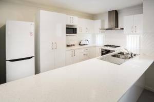 Kuchyň nebo kuchyňský kout v ubytování Wallsend Executive Apartments