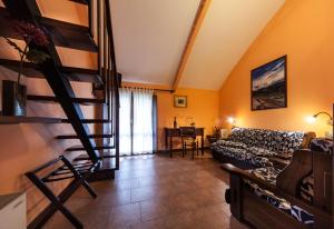 Posezení v ubytování Agriturismo Torrazzetta