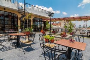 Balkón nebo terasa v ubytování Hotel Excelsior