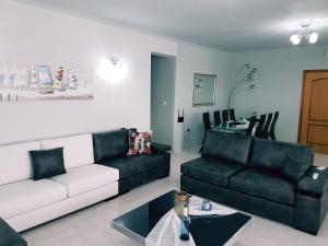 Posezení v ubytování Bourlis Apartments