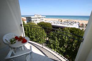 En balkong eller terrass på Residence Hotel Angeli