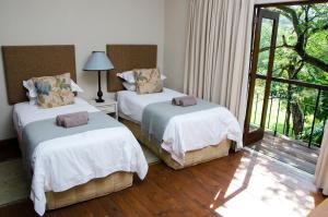 Postelja oz. postelje v sobi nastanitve Villa Rostrata-on-Lake