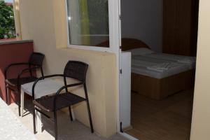 Balkón nebo terasa v ubytování Tiberius Residence