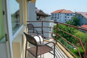 Balkón nebo terasa v ubytování Tiberius Residence