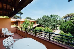 A balcony or terrace at Residence Renaione