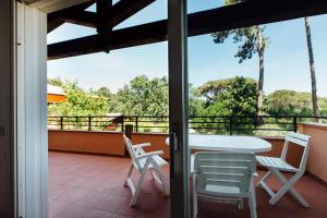 A balcony or terrace at Residence Renaione
