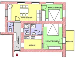 Fotografie z fotogalerie ubytování Appartements Stadt Wien v destinaci Bad Hofgastein