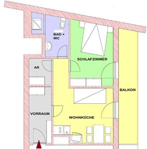 Fotografie z fotogalerie ubytování Appartements Stadt Wien v destinaci Bad Hofgastein