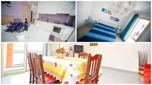 A kitchen or kitchenette at LE NOBILI DIMORE - appartamenti a Gallipoli