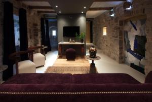 Ruang duduk di Boutique Hotel Hippocampus