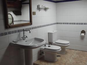 Ванная комната в Albergue Gándara