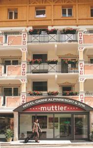 Balkón nebo terasa v ubytování Hotel Garni Muttler Alpinresort & Spa