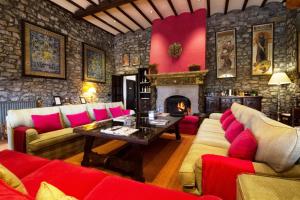 Posezení v ubytování Hotel Los Caspios
