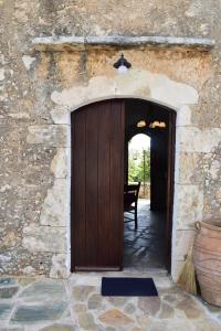 The facade or entrance of Anna's Stone House