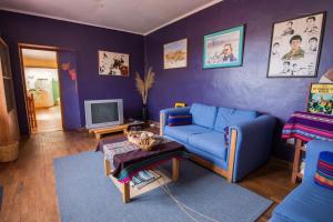 TV a/nebo společenská místnost v ubytování La Selenita