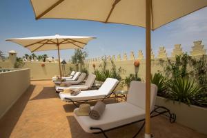 En balkong eller terrasse på Riad Kasbah & Spa