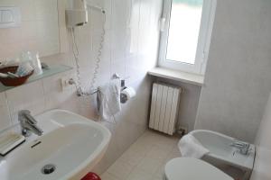 Koupelna v ubytování Villa Chiara