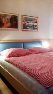 Ένα ή περισσότερα κρεβάτια σε δωμάτιο στο Ferienwohnung im Haus Edelweiss +17 φωτογραφίες