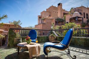 Balkón nebo terasa v ubytování Hôtel Riad Dar Daïf