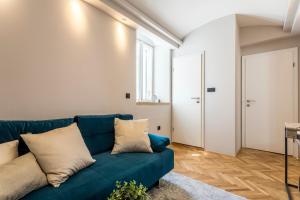 Posezení v ubytování Central Rooms Split