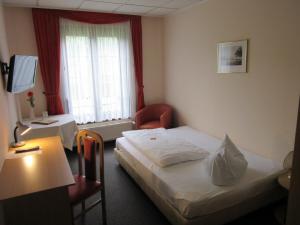 Voodi või voodid majutusasutuse Hotel Lindenhof toas