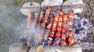 Grillaðstaða í boði fyrir gesti á gistihúsinu