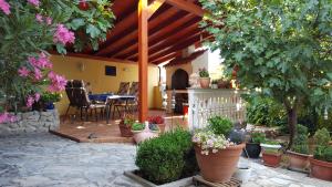 Zahrada ubytování Villa Manja