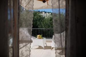 A balcony or terrace at Il Nido del Gabbiano