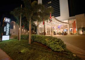 O edifício em que o hotel se localiza