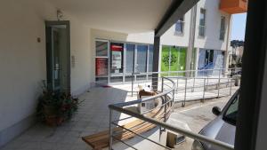 Balkón alebo terasa v ubytovaní Apartman VIP, with Free Garage Parking