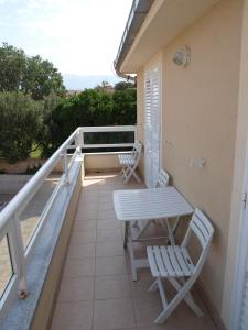 En balkon eller terrasse på Apartment Natali