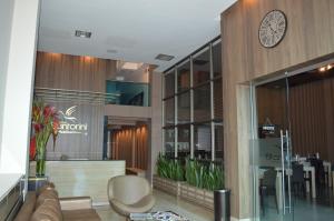 Hotel Santorini Loft的休息区
