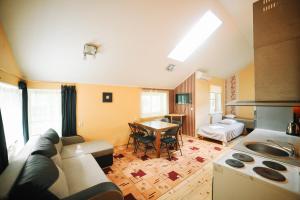Postel nebo postele na pokoji v ubytování Guest House Rannaliiv