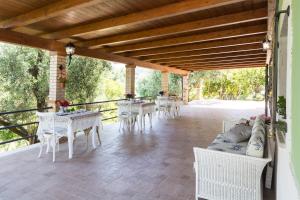 Balkón nebo terasa v ubytování Il Melangolo