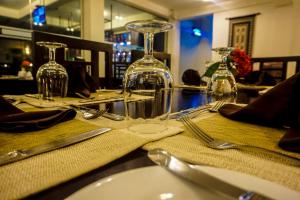 Posezení v ubytování Lavendish Okrin Hotel