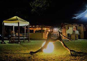 Zahrada ubytování B&B Donna Maja