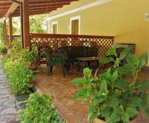 Zahrada ubytování B&B Donna Maja