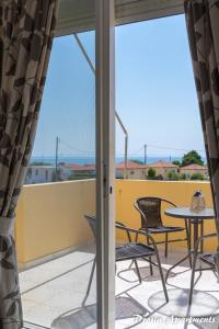 A balcony or terrace at Drosia Apartments