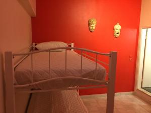 Posteľ alebo postele v izbe v ubytovaní Rhodes Backpackers Boutique Hostel and Apartments