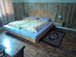 Postel nebo postele na pokoji v ubytování Hotel Yak Jispa