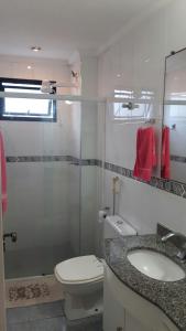 Ein Badezimmer in der Unterkunft Apartamento Gorja