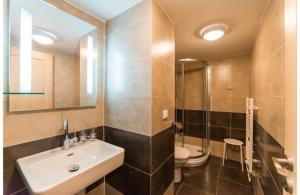 Koupelna v ubytování Apartmány Nová Pec + 3 fotografie