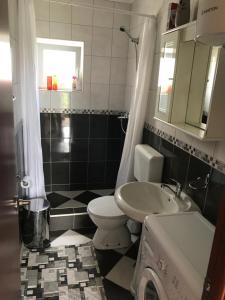 Koupelna v ubytování Apartments Pavićević