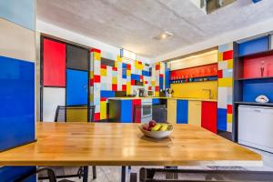 Kuchnia lub aneks kuchenny w obiekcie House Mondrian