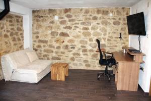 TV a/nebo společenská místnost v ubytování Vacation home Ania