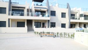 Balkón nebo terasa v ubytování Playa Elisa Bay