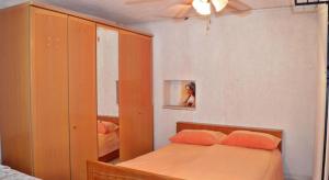Postel nebo postele na pokoji v ubytování Svetin Apartments