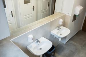 Kúpeľňa v ubytovaní Hostel Universus