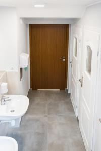 Kúpeľňa v ubytovaní Hostel Universus