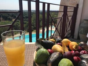 Balkón nebo terasa v ubytování Masseria Le Terrazze di Serranova